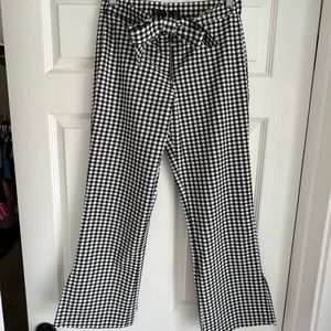 Checkered trousers